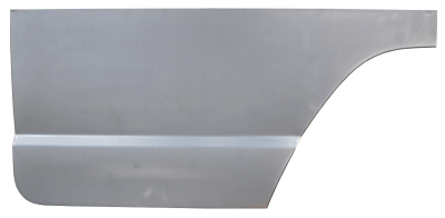 63-91 GRAND WAGONEER REAR DOOR HALF DOOR SKIN, GALVANIZED, 4DR, LH