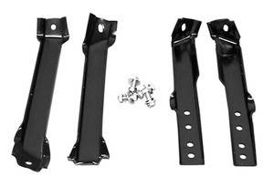 63-66 C-10 RR BUMPER BRACKET KIT, FLEETSIDE