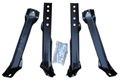 63-66 C-10 REAR BUMPER BRACKETS STEPSIDE