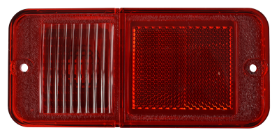 68-72 C-10 RR SIDE MARKER LAMP RED STANDARD W/O TRIM