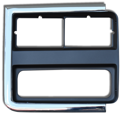 89-91 GMC R/V SERIES H/L DOOR, RH, CHRM/SLV