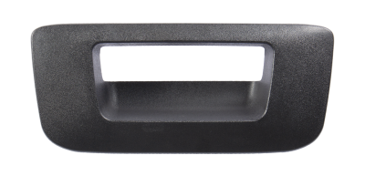 07-13 CV SILVERADO AND MC SIERRA TAILGATE HANDLE BEZEL, TEXTURED BLACK, W/O KEY HOLE, W/O CAMERA