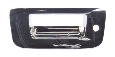 07-13 CV SILVERADO AND MC SIERRA TAILGATE HANDLE BEZEL, CHROME PLATED, W/KEY HOLE, W/O CAMERA