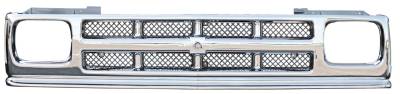 93 S/10 GRILLE CHRM/SLV/BLK