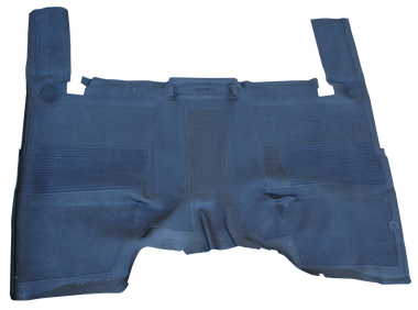 67-72 CHEV/GMC PU, 2WD, FLOORMAT, RUBBER ONE PIECE