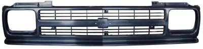 91-93 S/10 GRILLE GLOSS BLK W/ZQ9 PKG W/O MESH GM1200222