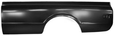 KP - 68-72 CHEV/GMC PICKUP FLEETSIDE LONG BED (8') BEDSIDE, DRIVERS SIDE