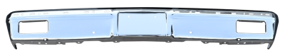 KP - 81-82 CHEV/GMC PICKUP,JIMMY, BLAZER AND SUBURBAN FRONT BUMPER, CHROME, WITH MOLDING HOLES