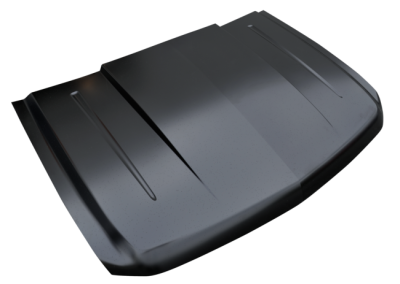 KP - 07-13 SILVERADO COWL INDUCTION HOOD, C/K STYLE