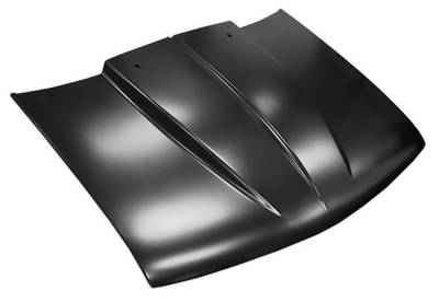 KP - 94-05 CHEVY S10 PICKUP, BLAZER, GMC S15 PICKUP, JIMMY COWL INDUCTION STYLE HOOD 2nd design