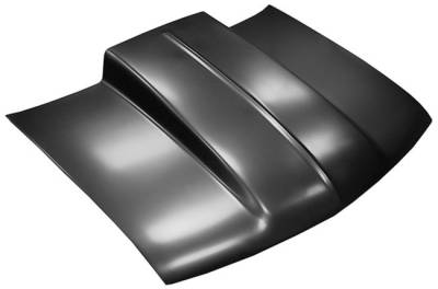 KP - 94-05 CHEVY S10 PICKUP, BLAZER, GMC S15 PICKUP, JIMMY 4" COWL INDUCTION STYLE HOOD