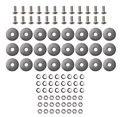 47-66 CHEV/GMC STEPSIDE FENDER TO BEDSIDE STAINLESS STEEL BOLT KIT (DOES BOTH SIDES), PHILLIPS HEAD, 96PC