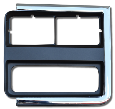 89-91 GMC R/V SERIES H/L DOOR, LH, CHRM/SLV