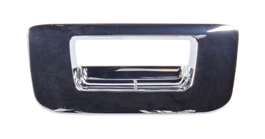 07-13 CV SILVERADO AND MC SIERRA TAILGATE HANDLE BEZEL, CHROME PLATED, W/O KEY HOLE, W/O CAMERA