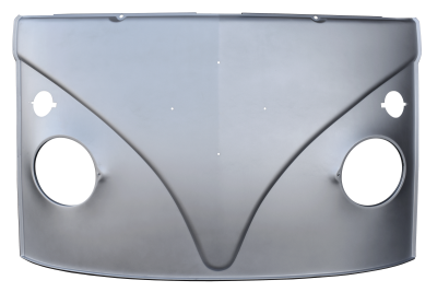 '50-'67 TRANSPORTER COMPLETE FRONT PLATE BELOW WINDSHIELD