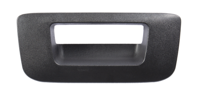 07-13 CV SILVERADO AND MC SIERRA TAILGATE HANDLE BEZEL, TEXTURED BLACK, W/O KEY HOLE, W/O CAMERA