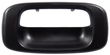 99-06 CV SILVERADO AND MC SIERRA TAILGATE HANDLE BEZEL , TEXTURED BLACK, ALSO FITS 07 CLASSIC AND 05-08 HUM H2