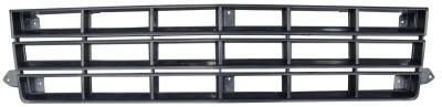 82-90 CHEVY S10 PICKUP GRILLE GLOSS BLACK