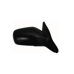 1991-1994 Nissan Sentra Passenger's Side Door Mirror Manual Adjustment, Manual Folding, Non-Heated, Black