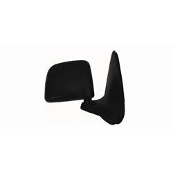 1993-2005 Ford Ranger, 1994-2005 Mazda B-Series Pickup Passenger's Side Door Mirror Manual Adjustment, Manual Folding, Non-Heated, Black, Textured