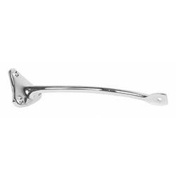 1955-1959 Chevrolet Pickup, 1955-1959 GMC Pickup, 1955-1959 Chevrolet Suburban, 1955-1959 GMC Suburban Driver's Side Door Mirror Bracket Chrome