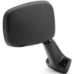 1984-1986 Toyota 4Runner, 1984-1986 Toyota Hilux Passenger's Side Door Mirror Manual Adjustment, Manual Folding, Non-Heated, Textured